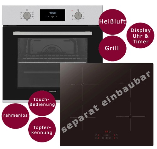 Einbauherd set backofen - set,