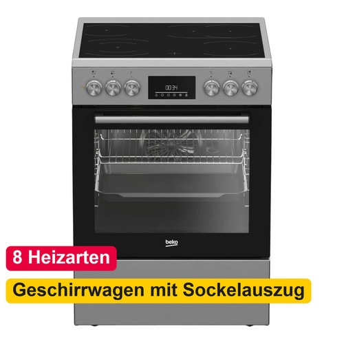 Beko standherd elektro 60cm - elektro, a